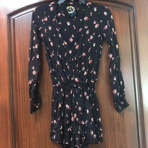 Blue Life floral romper